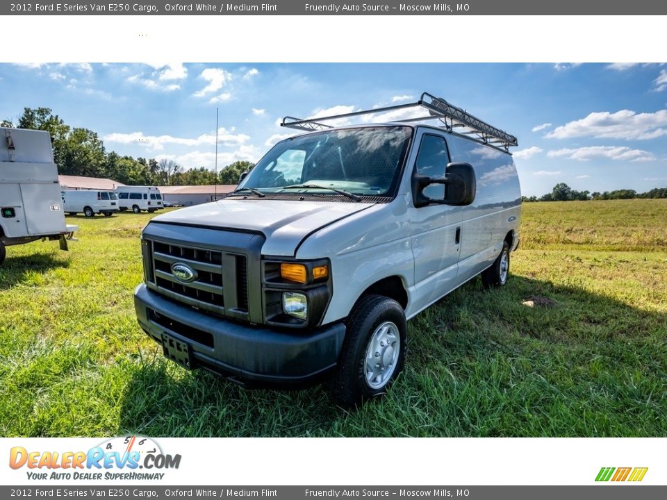 2012 Ford E Series Van E250 Cargo Oxford White / Medium Flint Photo #10