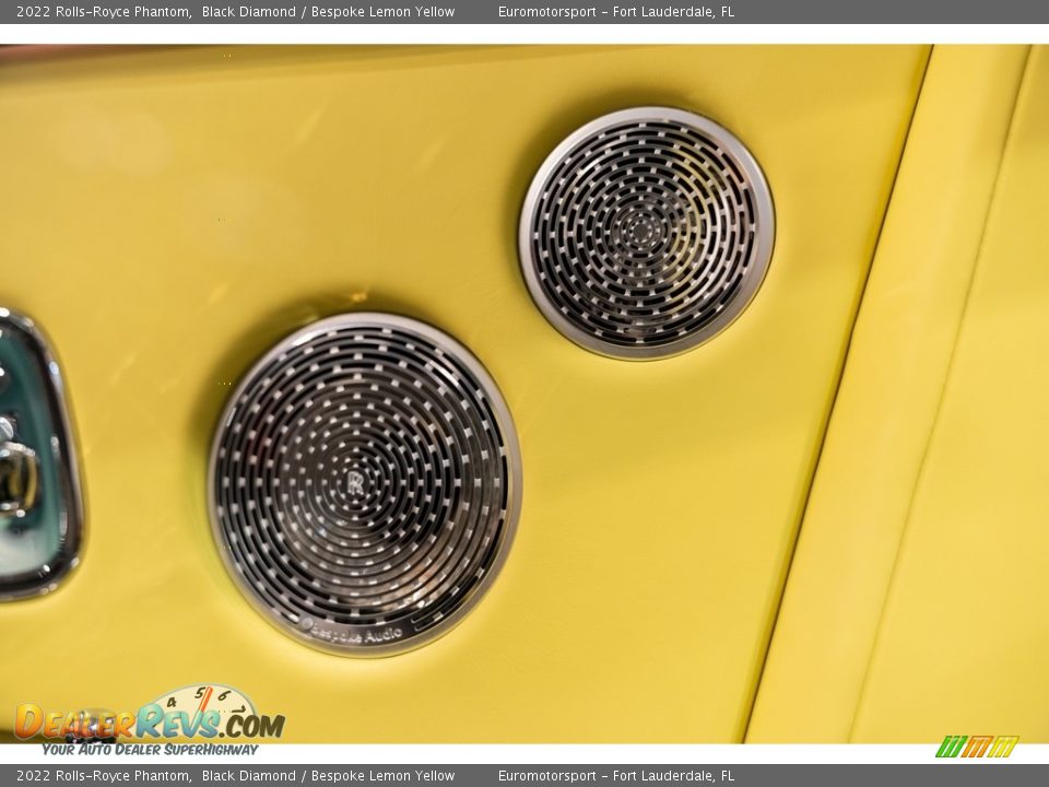 2022 Rolls-Royce Phantom Black Diamond / Bespoke Lemon Yellow Photo #39