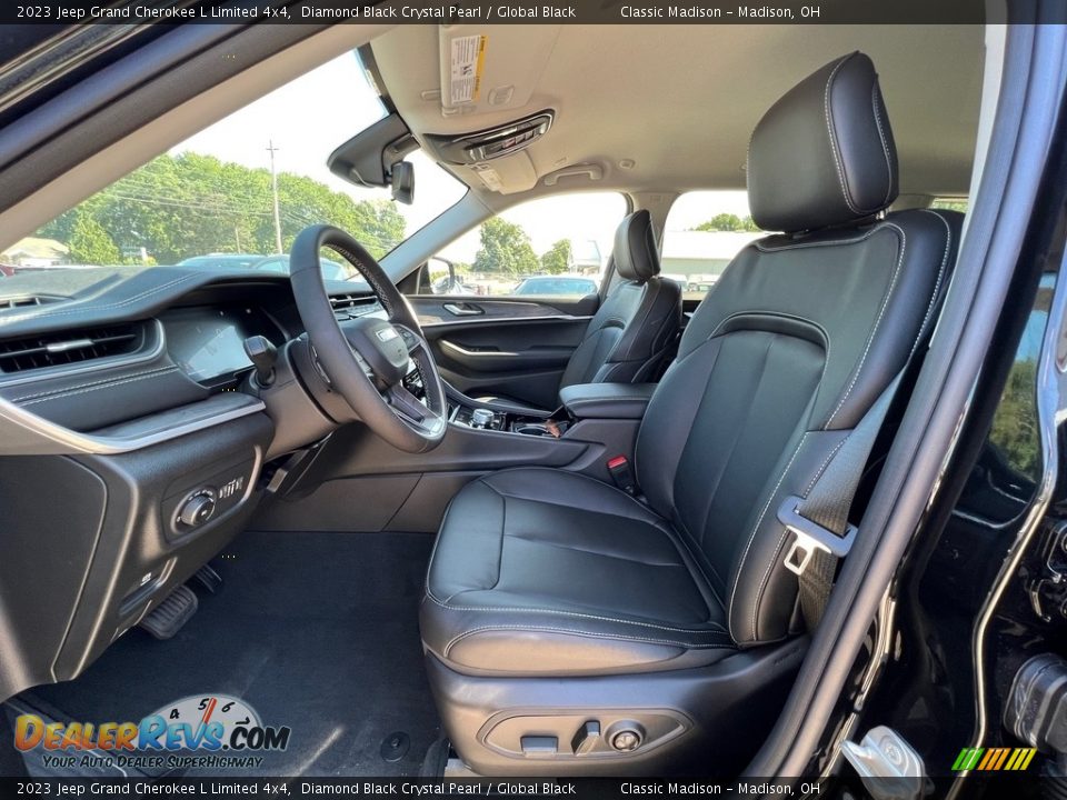 Global Black Interior - 2023 Jeep Grand Cherokee L Limited 4x4 Photo #2