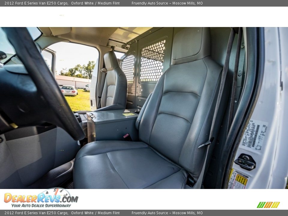 2012 Ford E Series Van E250 Cargo Oxford White / Medium Flint Photo #20