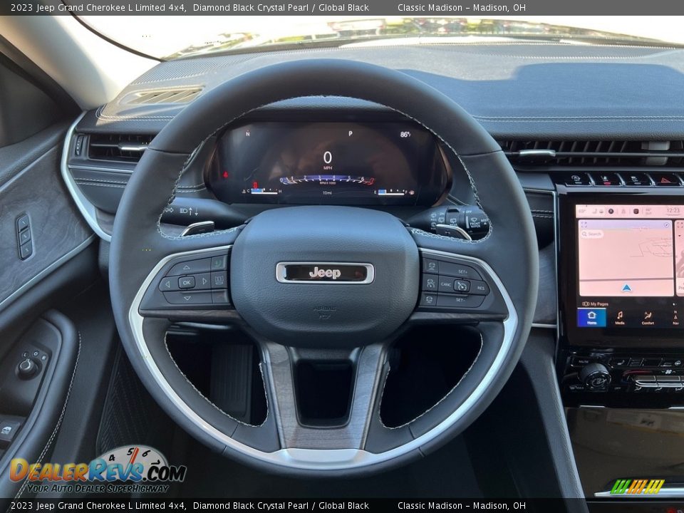 2023 Jeep Grand Cherokee L Limited 4x4 Steering Wheel Photo #6