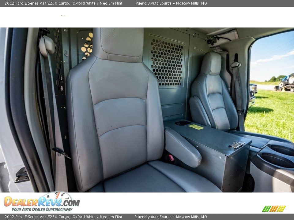 2012 Ford E Series Van E250 Cargo Oxford White / Medium Flint Photo #25