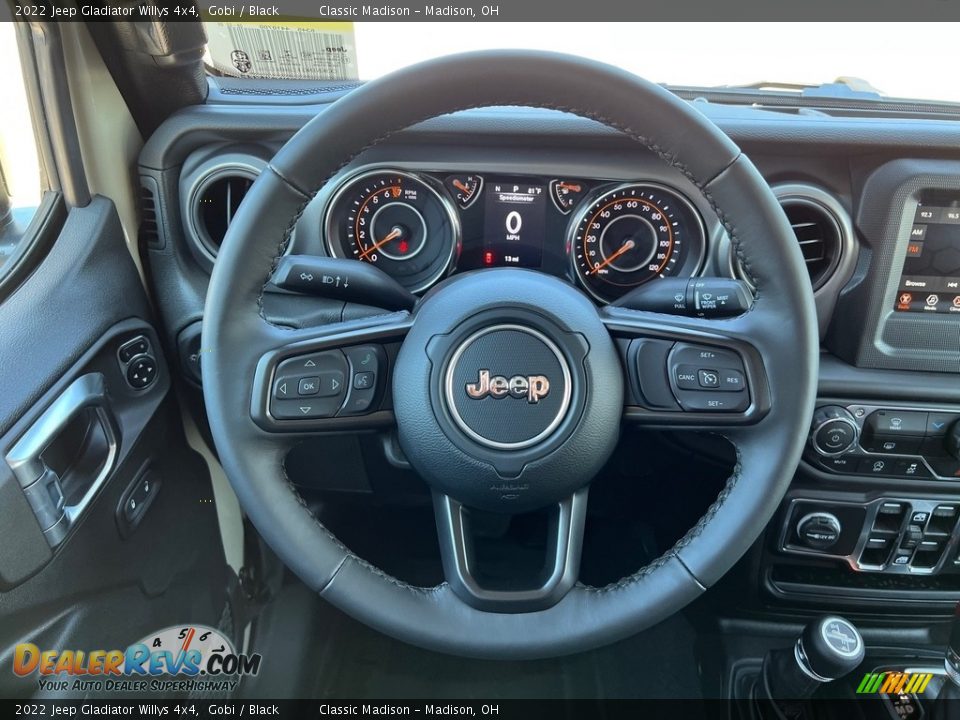 2022 Jeep Gladiator Willys 4x4 Gobi / Black Photo #5