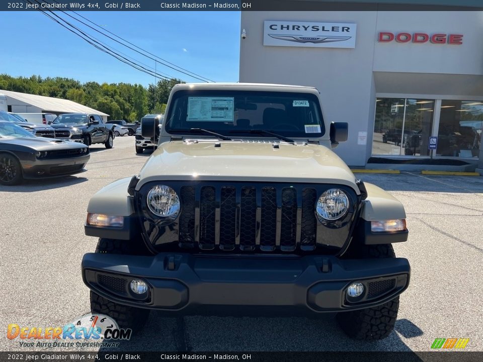 2022 Jeep Gladiator Willys 4x4 Gobi / Black Photo #7