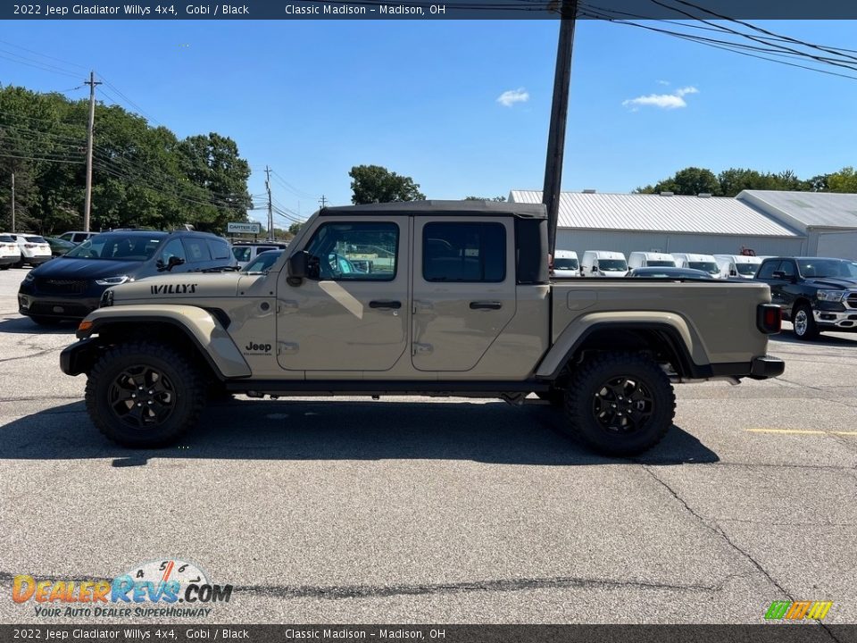 2022 Jeep Gladiator Willys 4x4 Gobi / Black Photo #8