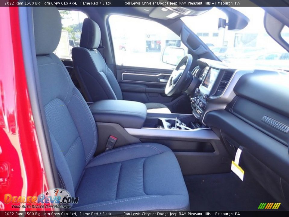 2022 Ram 1500 Big Horn Crew Cab 4x4 Flame Red / Black Photo #10