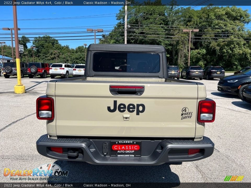 2022 Jeep Gladiator Willys 4x4 Gobi / Black Photo #10