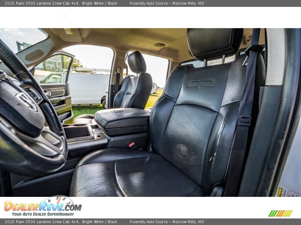 Front Seat of 2015 Ram 3500 Laramie Crew Cab 4x4 Photo #12