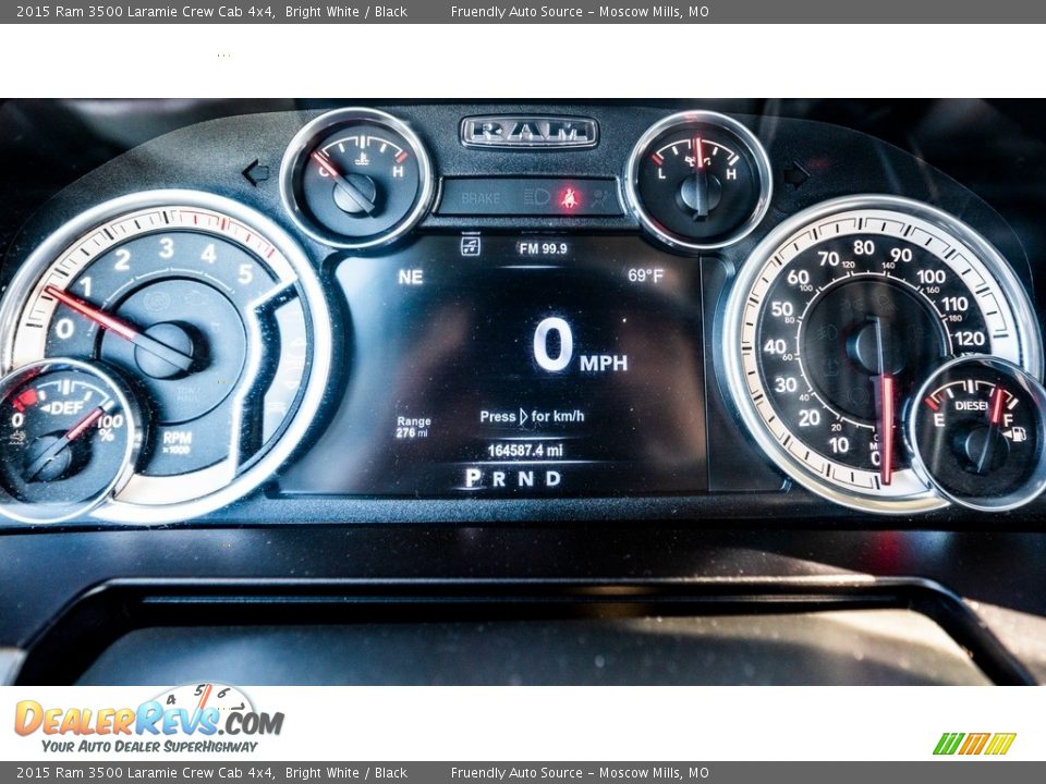 2015 Ram 3500 Laramie Crew Cab 4x4 Gauges Photo #16