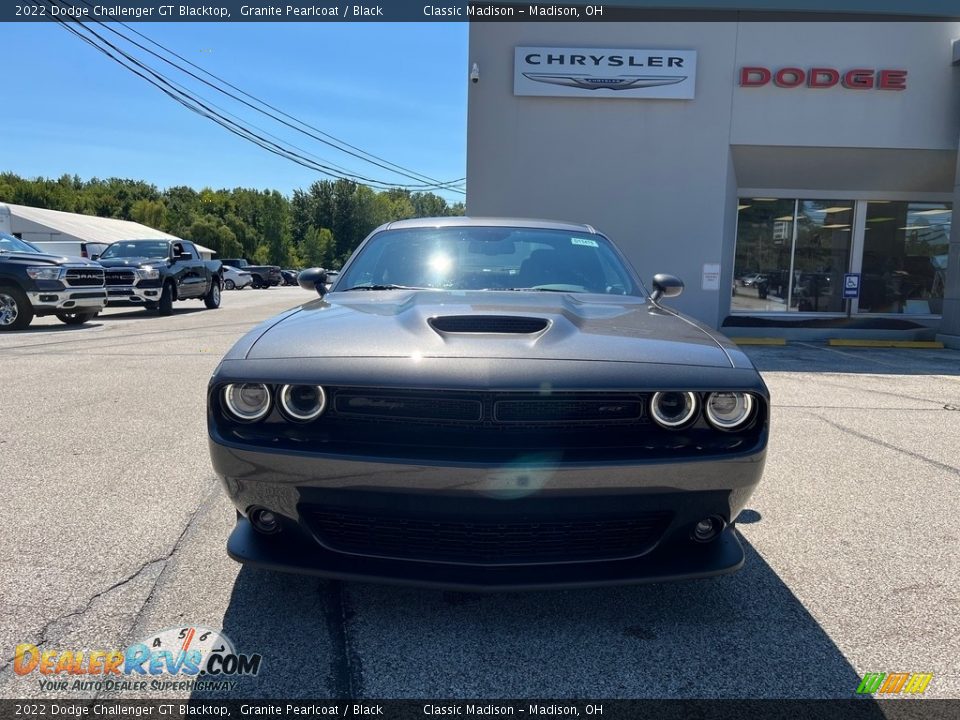 2022 Dodge Challenger GT Blacktop Granite Pearlcoat / Black Photo #7