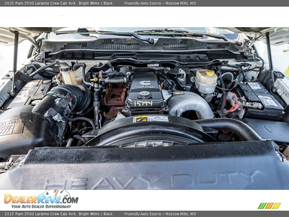 2015 Ram 3500 Laramie Crew Cab 4x4 6.7 Liter OHV 24-Valve Cummins Turbo-Diesel Inline 6 Cylinder Engine Photo #18