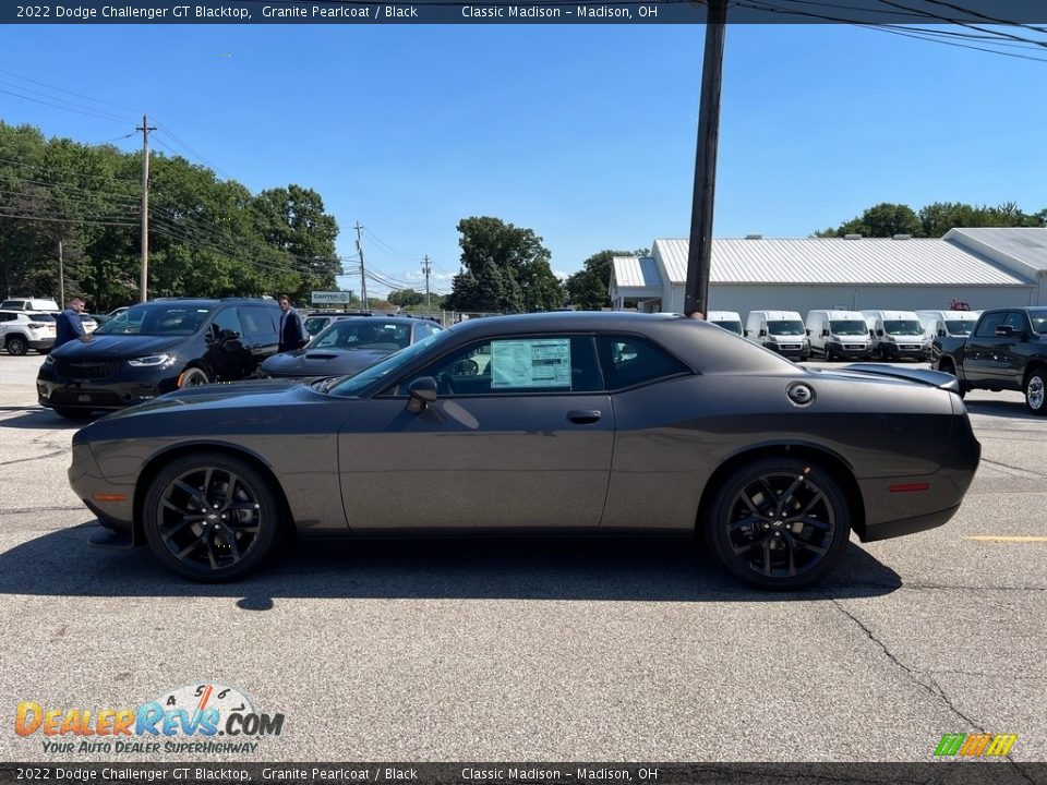 Granite Pearlcoat 2022 Dodge Challenger GT Blacktop Photo #8