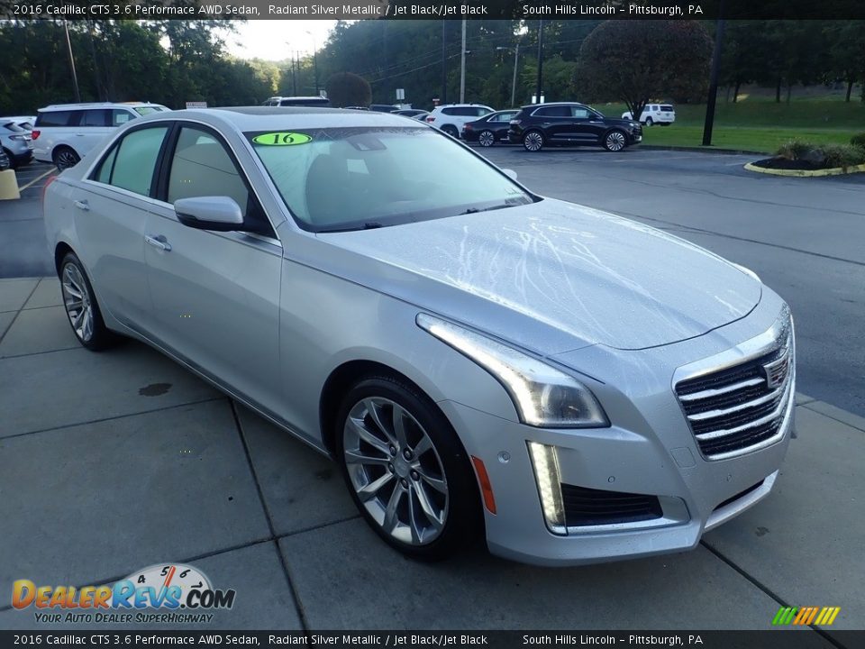 Front 3/4 View of 2016 Cadillac CTS 3.6 Performace AWD Sedan Photo #8