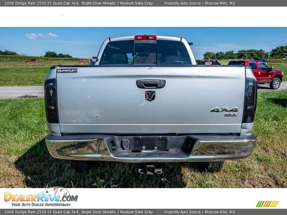 2006 Dodge Ram 2500 ST Quad Cab 4x4 Bright Silver Metallic / Medium Slate Gray Photo #5