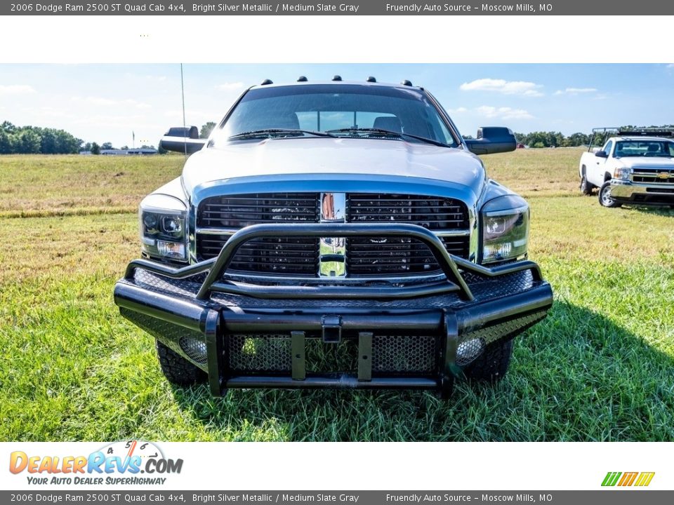 2006 Dodge Ram 2500 ST Quad Cab 4x4 Bright Silver Metallic / Medium Slate Gray Photo #9