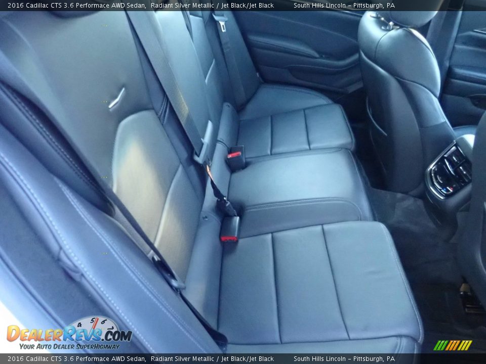 Rear Seat of 2016 Cadillac CTS 3.6 Performace AWD Sedan Photo #15