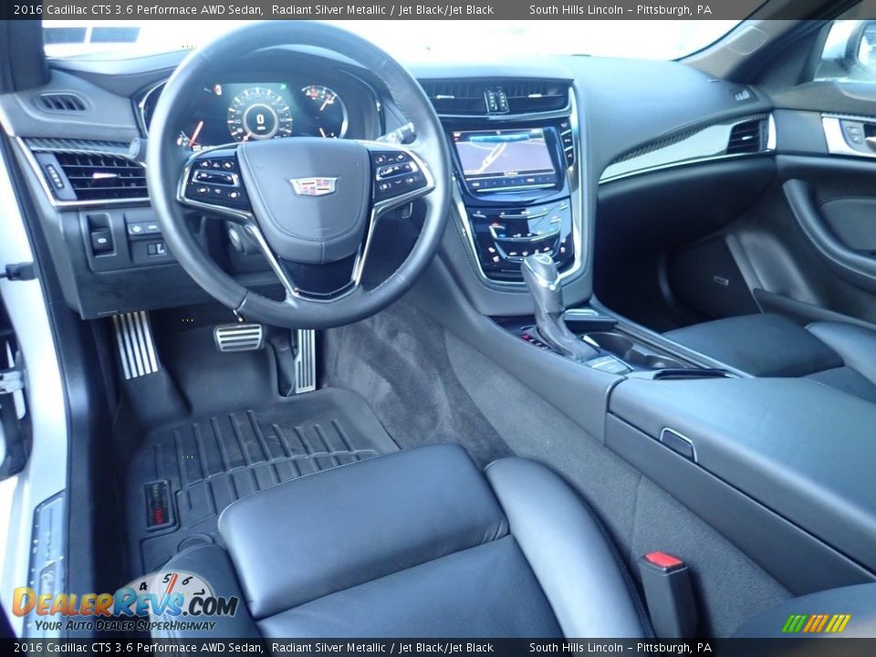 Jet Black/Jet Black Interior - 2016 Cadillac CTS 3.6 Performace AWD Sedan Photo #18