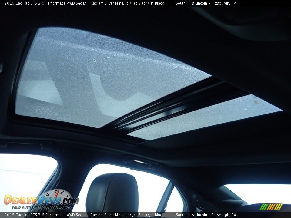 Sunroof of 2016 Cadillac CTS 3.6 Performace AWD Sedan Photo #20