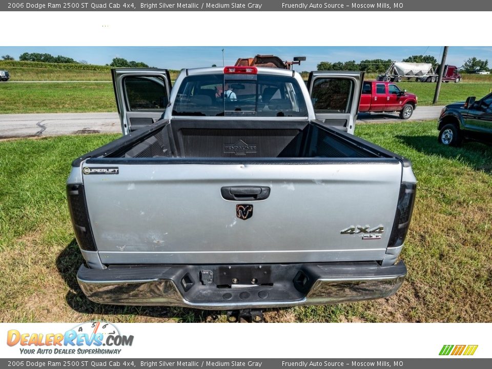 2006 Dodge Ram 2500 ST Quad Cab 4x4 Bright Silver Metallic / Medium Slate Gray Photo #21