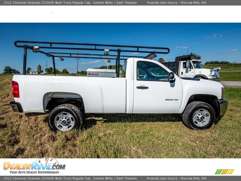 2013 Chevrolet Silverado 2500HD Work Truck Regular Cab Summit White / Dark Titanium Photo #2