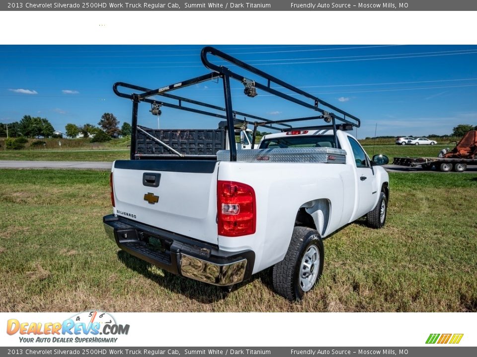 2013 Chevrolet Silverado 2500HD Work Truck Regular Cab Summit White / Dark Titanium Photo #4