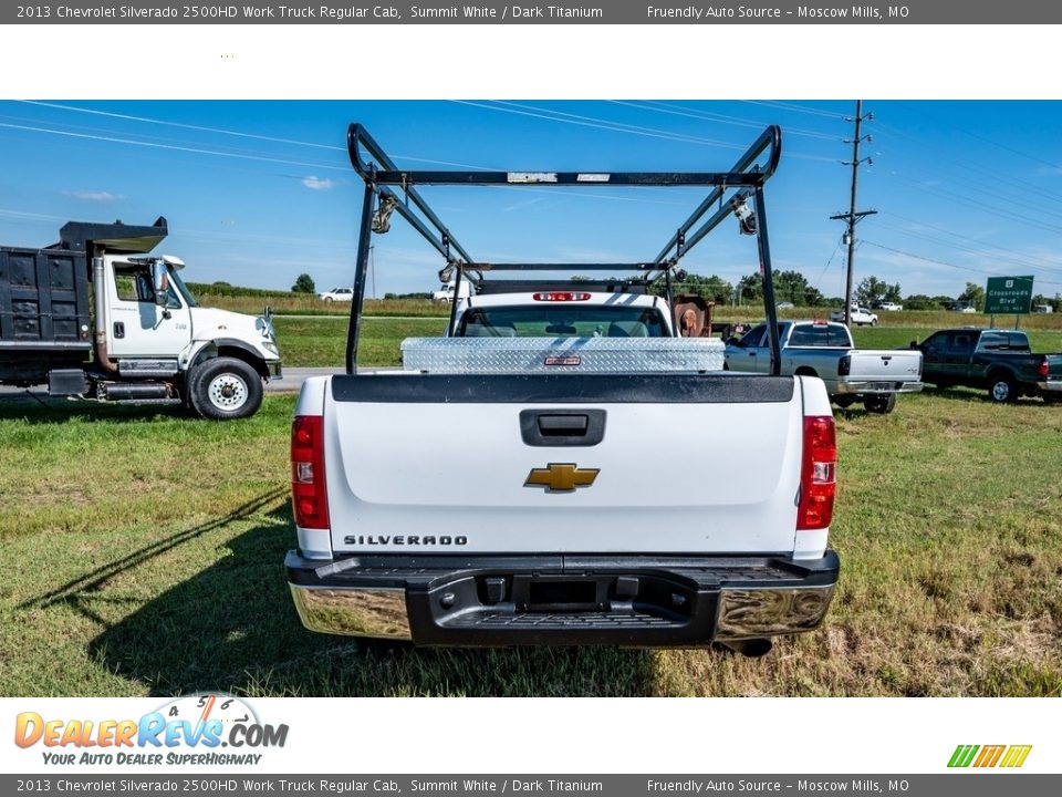 2013 Chevrolet Silverado 2500HD Work Truck Regular Cab Summit White / Dark Titanium Photo #5