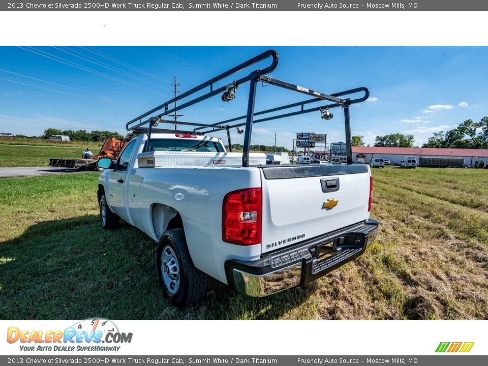 2013 Chevrolet Silverado 2500HD Work Truck Regular Cab Summit White / Dark Titanium Photo #6