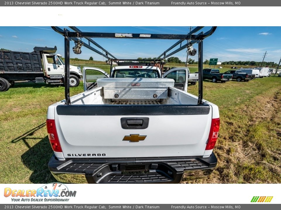 2013 Chevrolet Silverado 2500HD Work Truck Regular Cab Summit White / Dark Titanium Photo #7