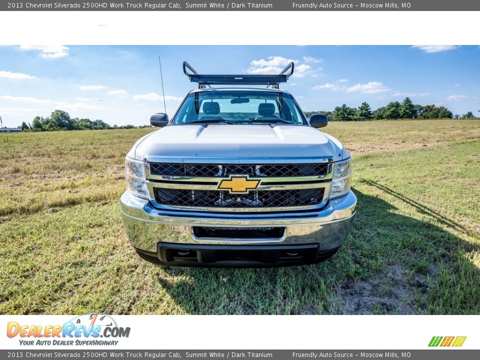 2013 Chevrolet Silverado 2500HD Work Truck Regular Cab Summit White / Dark Titanium Photo #10