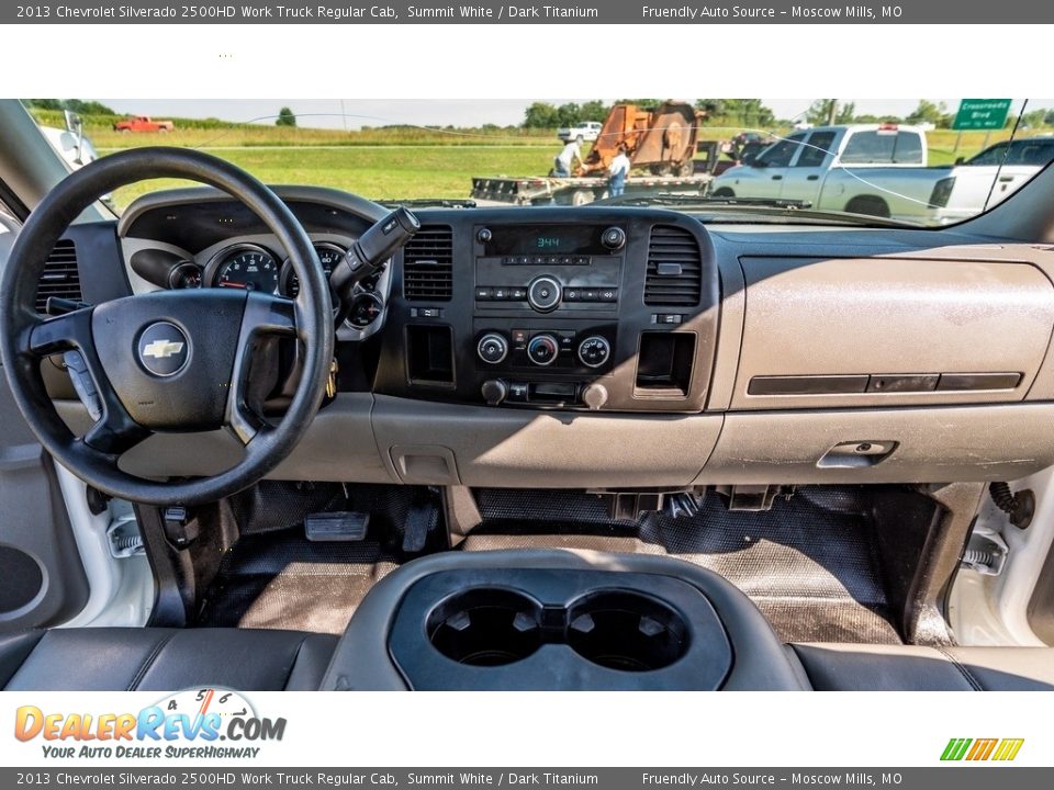 2013 Chevrolet Silverado 2500HD Work Truck Regular Cab Summit White / Dark Titanium Photo #16