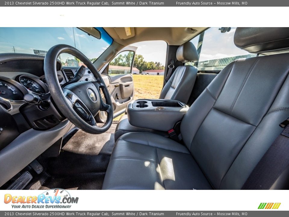 2013 Chevrolet Silverado 2500HD Work Truck Regular Cab Summit White / Dark Titanium Photo #20