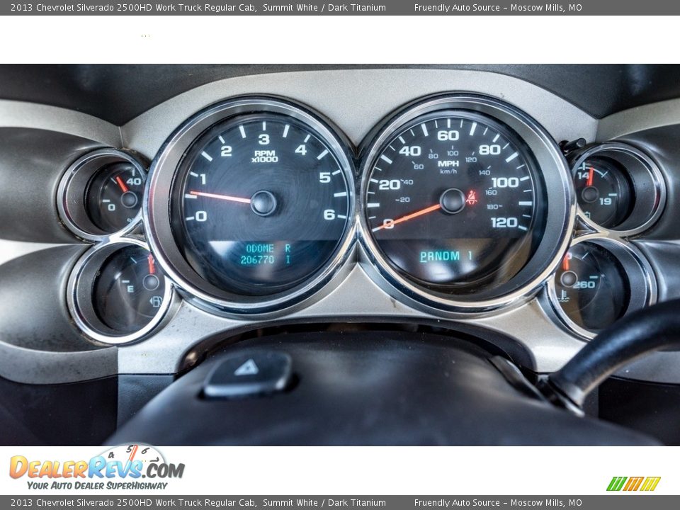 2013 Chevrolet Silverado 2500HD Work Truck Regular Cab Summit White / Dark Titanium Photo #21