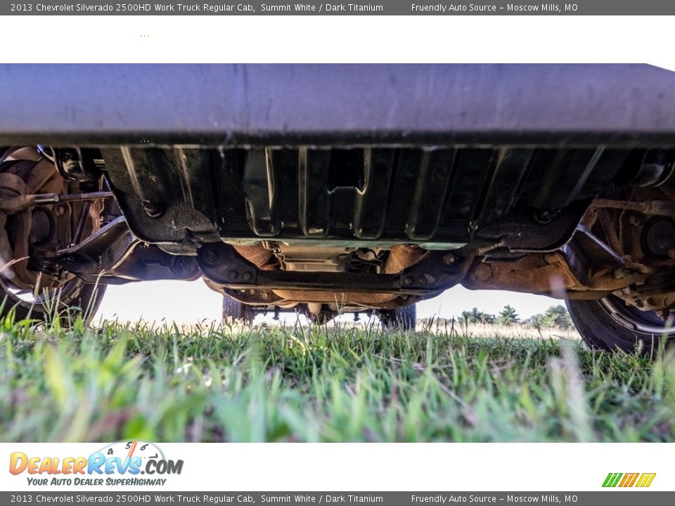 2013 Chevrolet Silverado 2500HD Work Truck Regular Cab Summit White / Dark Titanium Photo #22