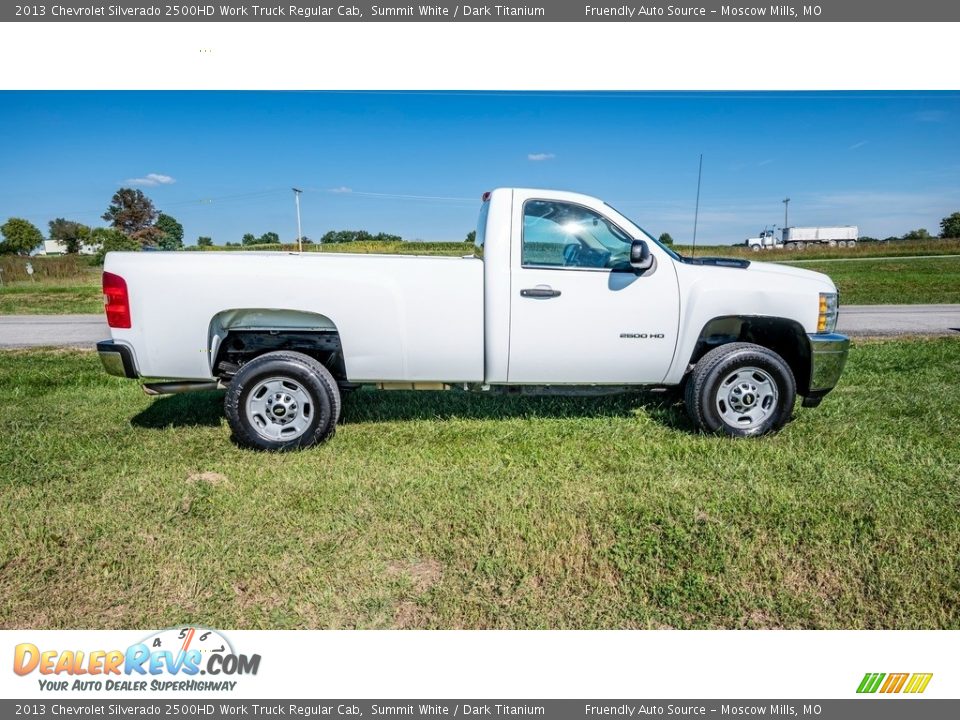 2013 Chevrolet Silverado 2500HD Work Truck Regular Cab Summit White / Dark Titanium Photo #2