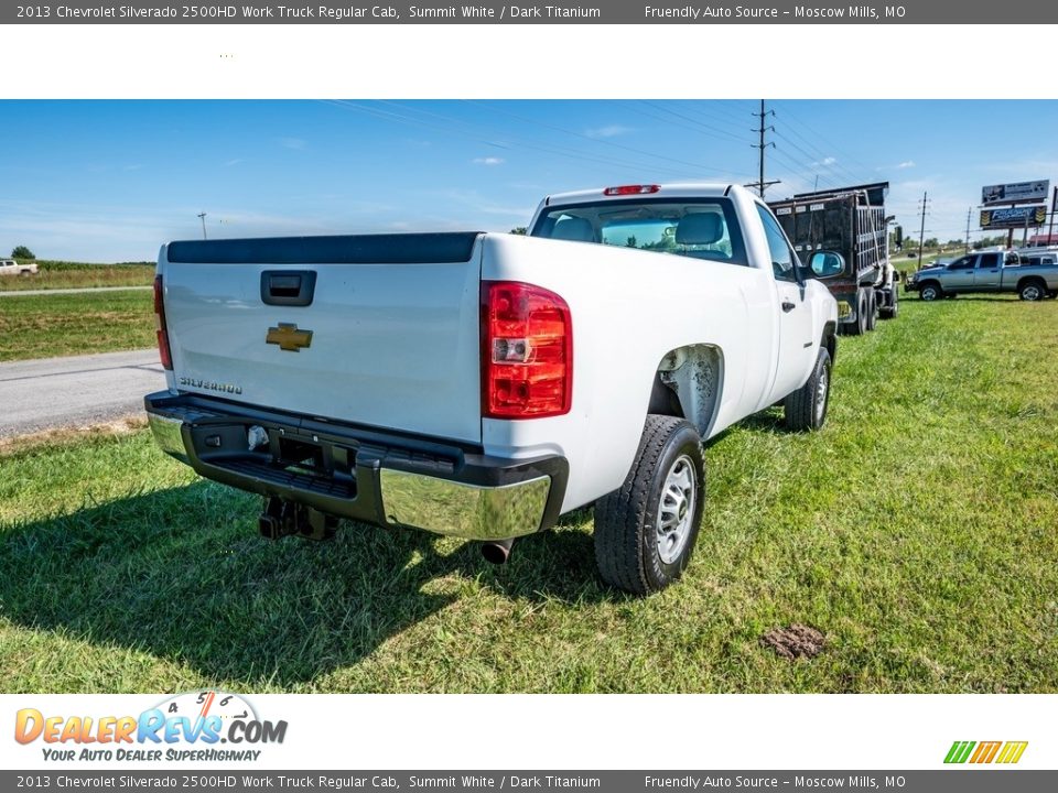 2013 Chevrolet Silverado 2500HD Work Truck Regular Cab Summit White / Dark Titanium Photo #3