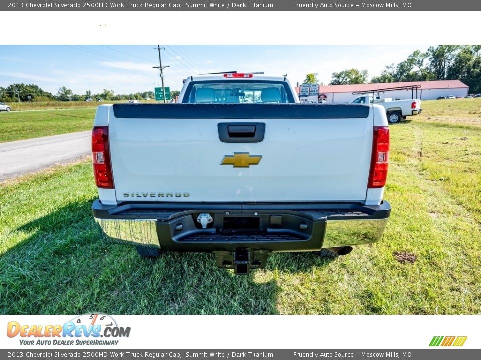 2013 Chevrolet Silverado 2500HD Work Truck Regular Cab Summit White / Dark Titanium Photo #4