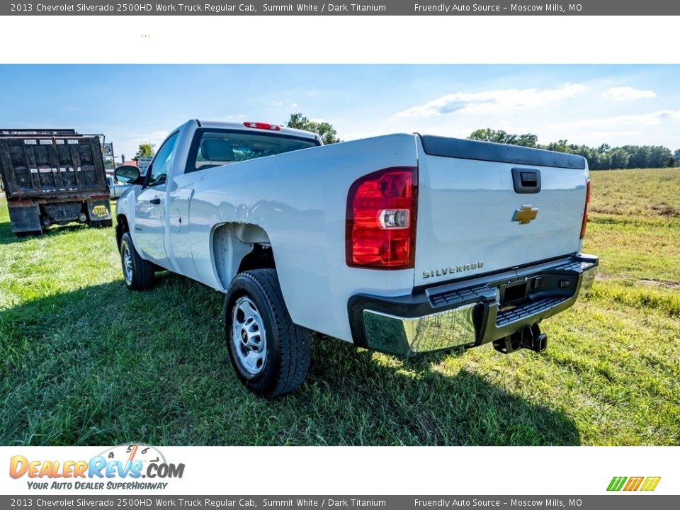 2013 Chevrolet Silverado 2500HD Work Truck Regular Cab Summit White / Dark Titanium Photo #5