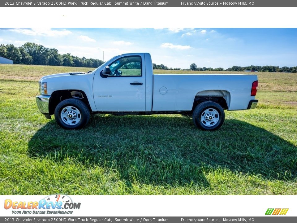 2013 Chevrolet Silverado 2500HD Work Truck Regular Cab Summit White / Dark Titanium Photo #6