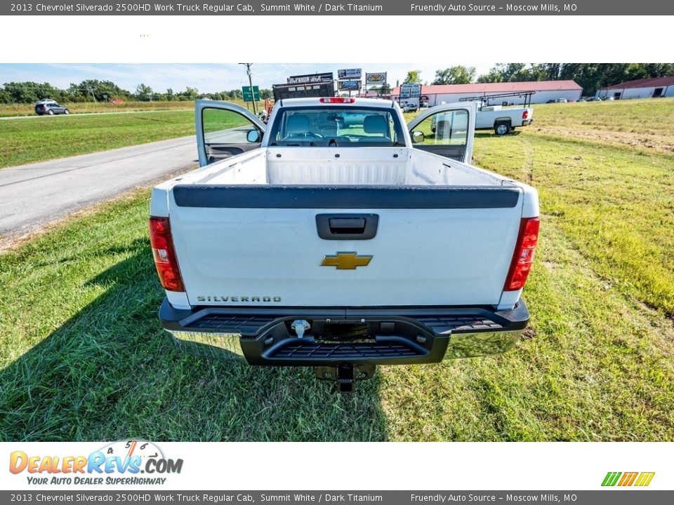 2013 Chevrolet Silverado 2500HD Work Truck Regular Cab Summit White / Dark Titanium Photo #9