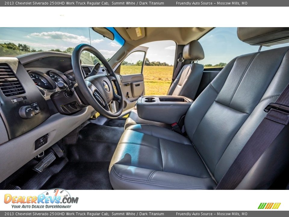 2013 Chevrolet Silverado 2500HD Work Truck Regular Cab Summit White / Dark Titanium Photo #11