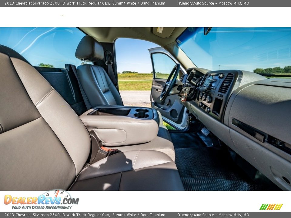 2013 Chevrolet Silverado 2500HD Work Truck Regular Cab Summit White / Dark Titanium Photo #13