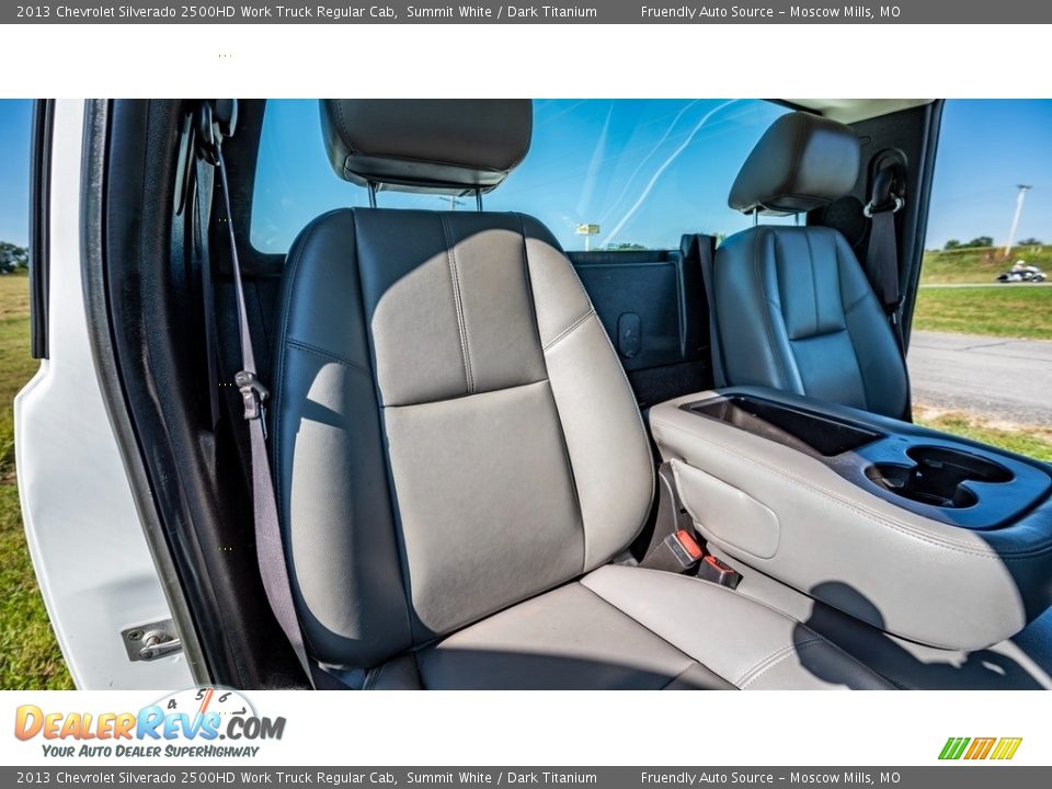 2013 Chevrolet Silverado 2500HD Work Truck Regular Cab Summit White / Dark Titanium Photo #14