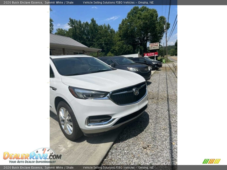 2020 Buick Enclave Essence Summit White / Shale Photo #1