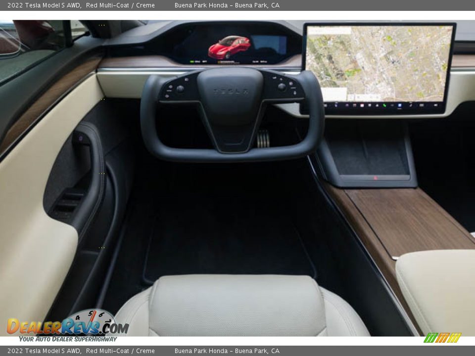 Dashboard of 2022 Tesla Model S AWD Photo #5