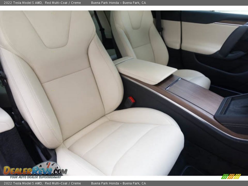Front Seat of 2022 Tesla Model S AWD Photo #22