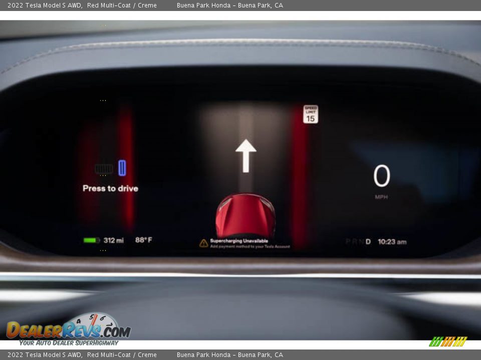 2022 Tesla Model S AWD Gauges Photo #28