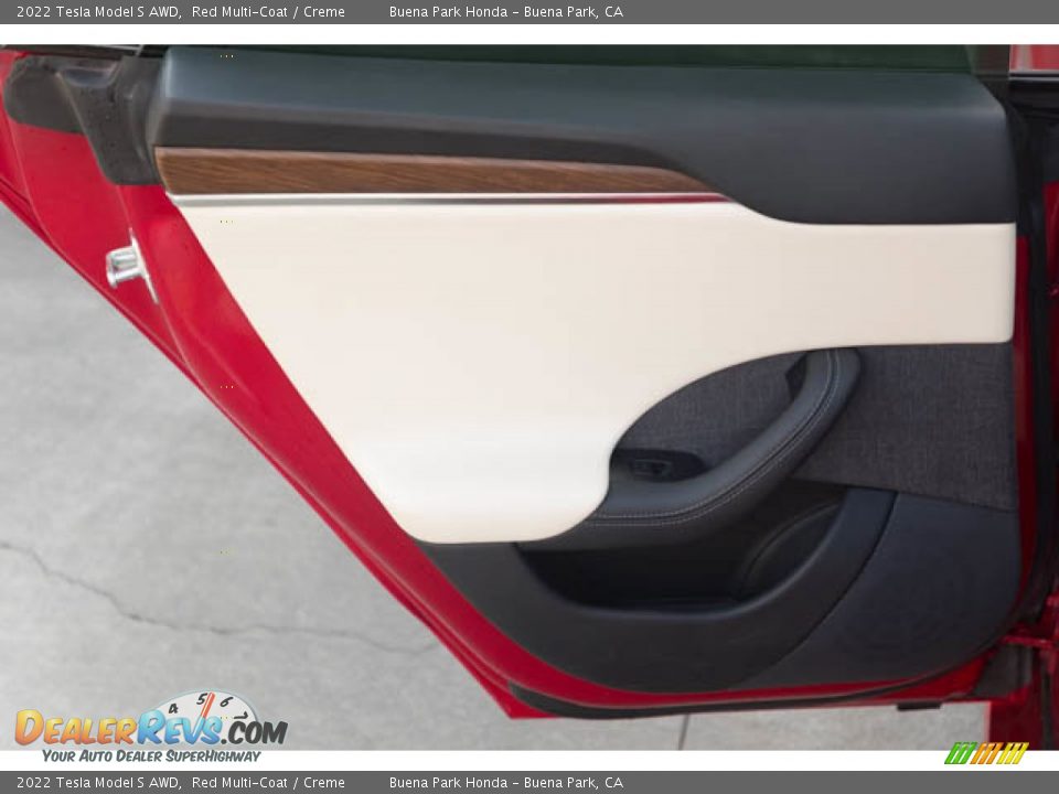 Door Panel of 2022 Tesla Model S AWD Photo #32