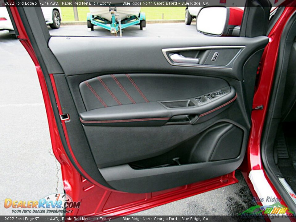 Door Panel of 2022 Ford Edge ST-Line AWD Photo #10