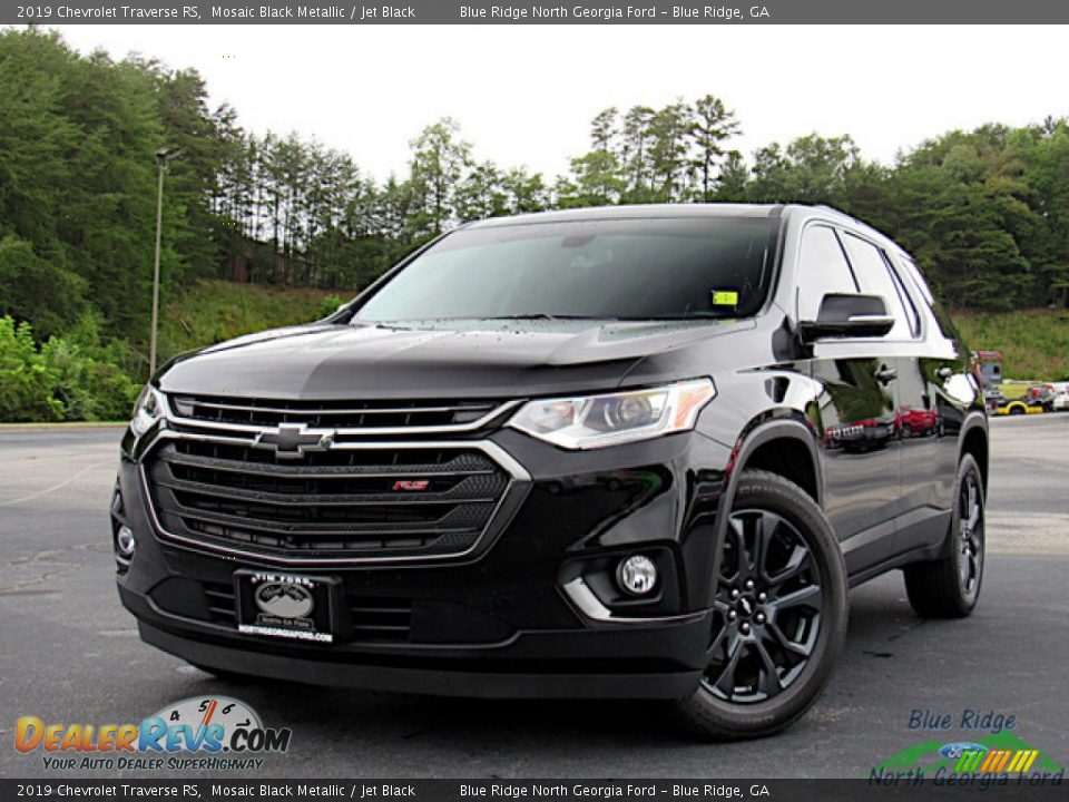 2019 Chevrolet Traverse RS Mosaic Black Metallic / Jet Black Photo #1