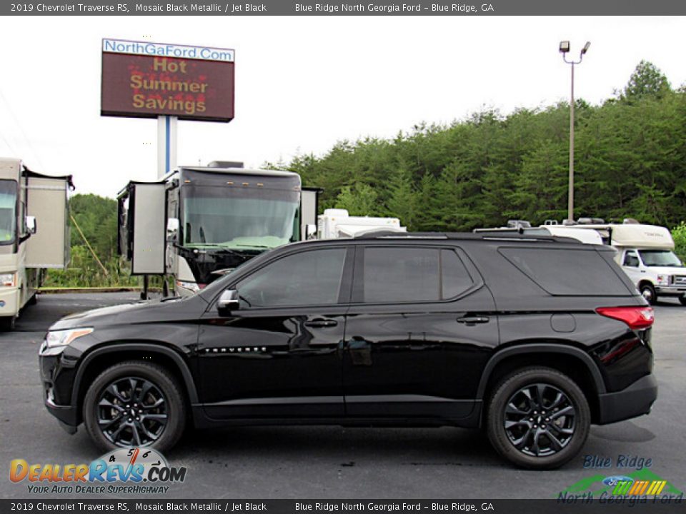 2019 Chevrolet Traverse RS Mosaic Black Metallic / Jet Black Photo #2